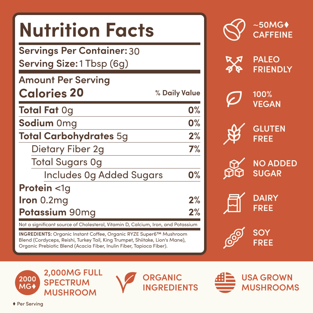 Mushroom Coffee (90 Servings)